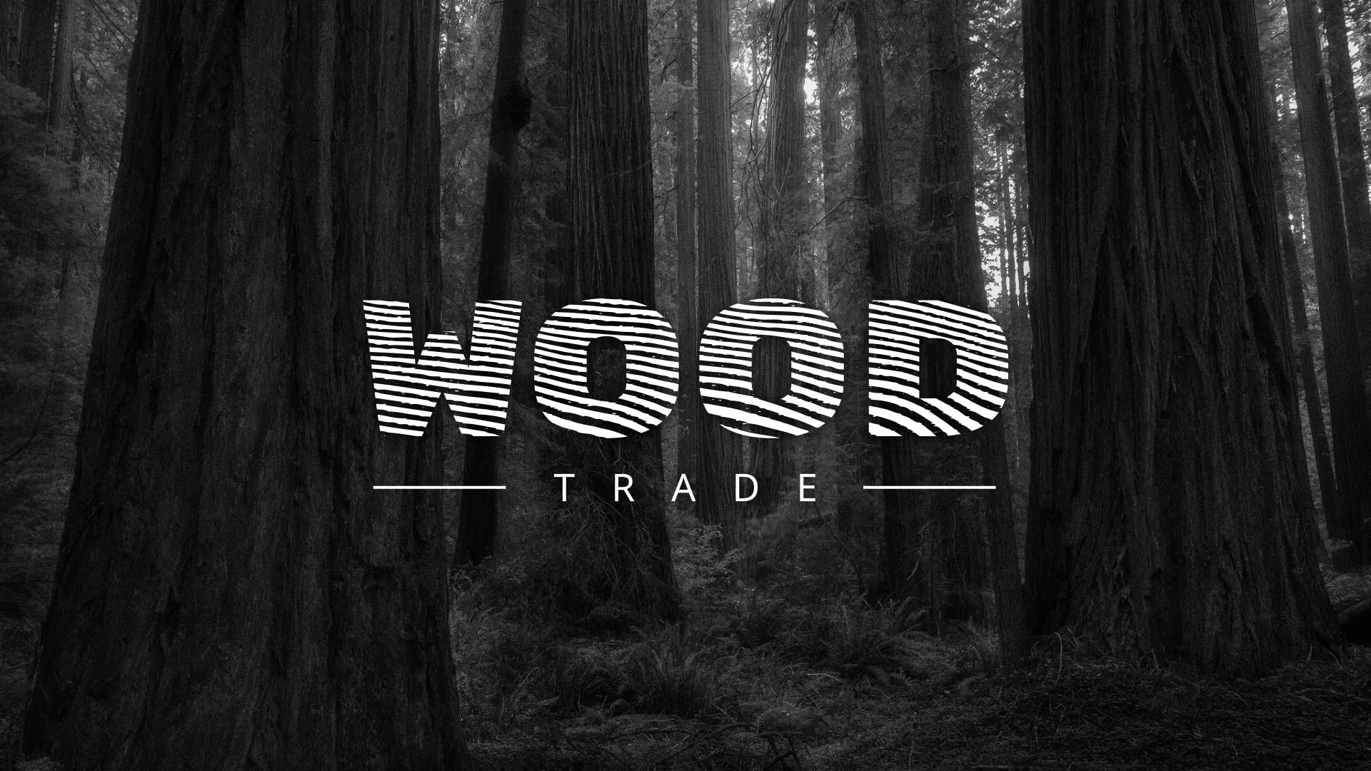 Разработка логотипа для компании «Wood Trade» в Кимовске