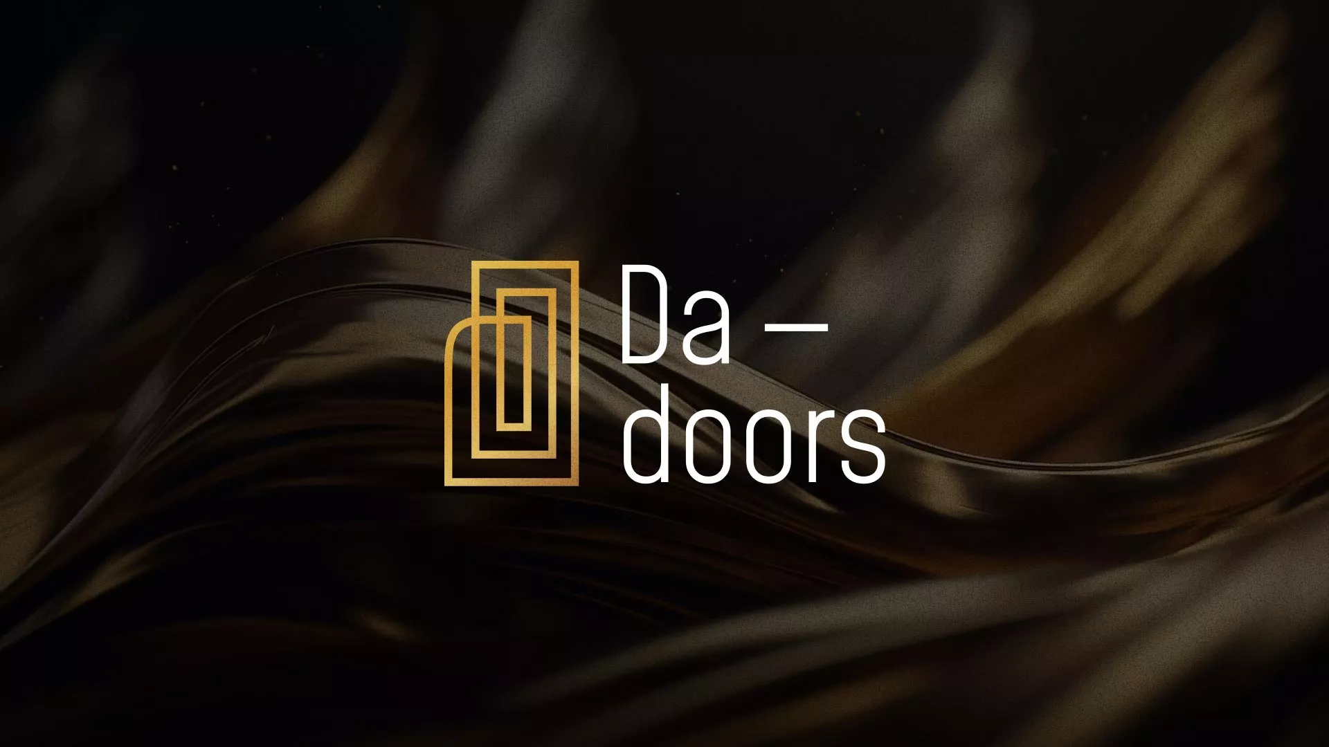 Разработка логотипа для компании «DA-DOORS» в Кимовске